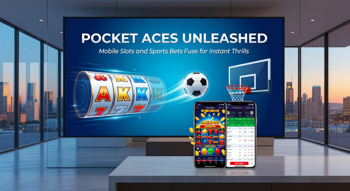Grafik zeigt wachsende Nutzerzahlen von Pocket Aces mit Slots und Sports Bets auf Mobilgeräten